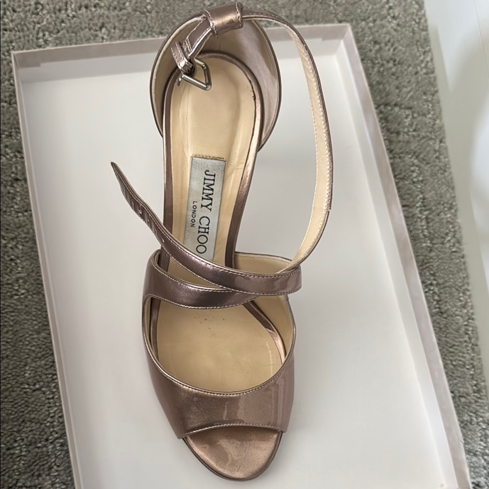 Jimmy Choo Women's Metallic Sandal